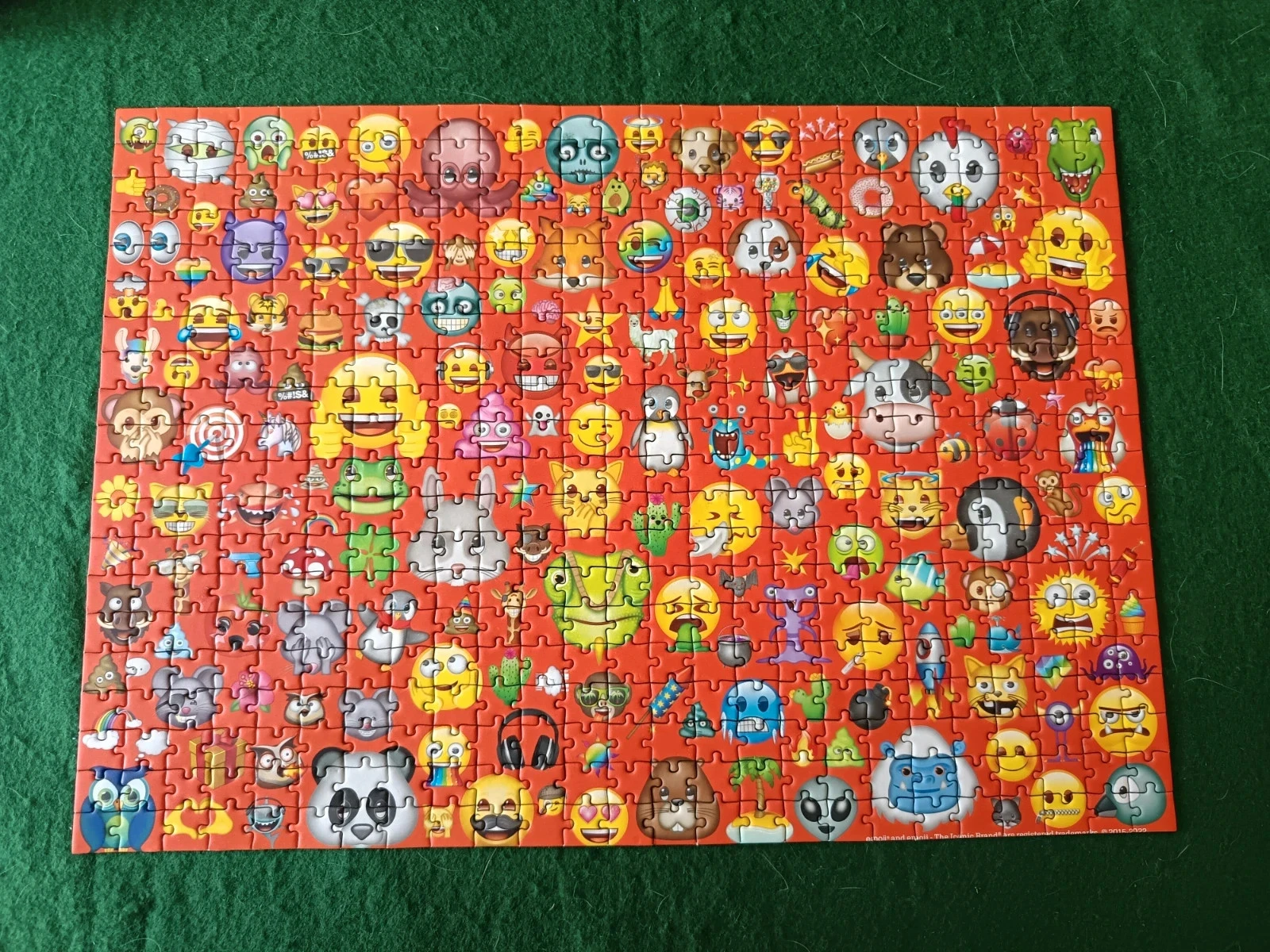 Lot 2 puzzels 500 stukjes emoji – photo 2